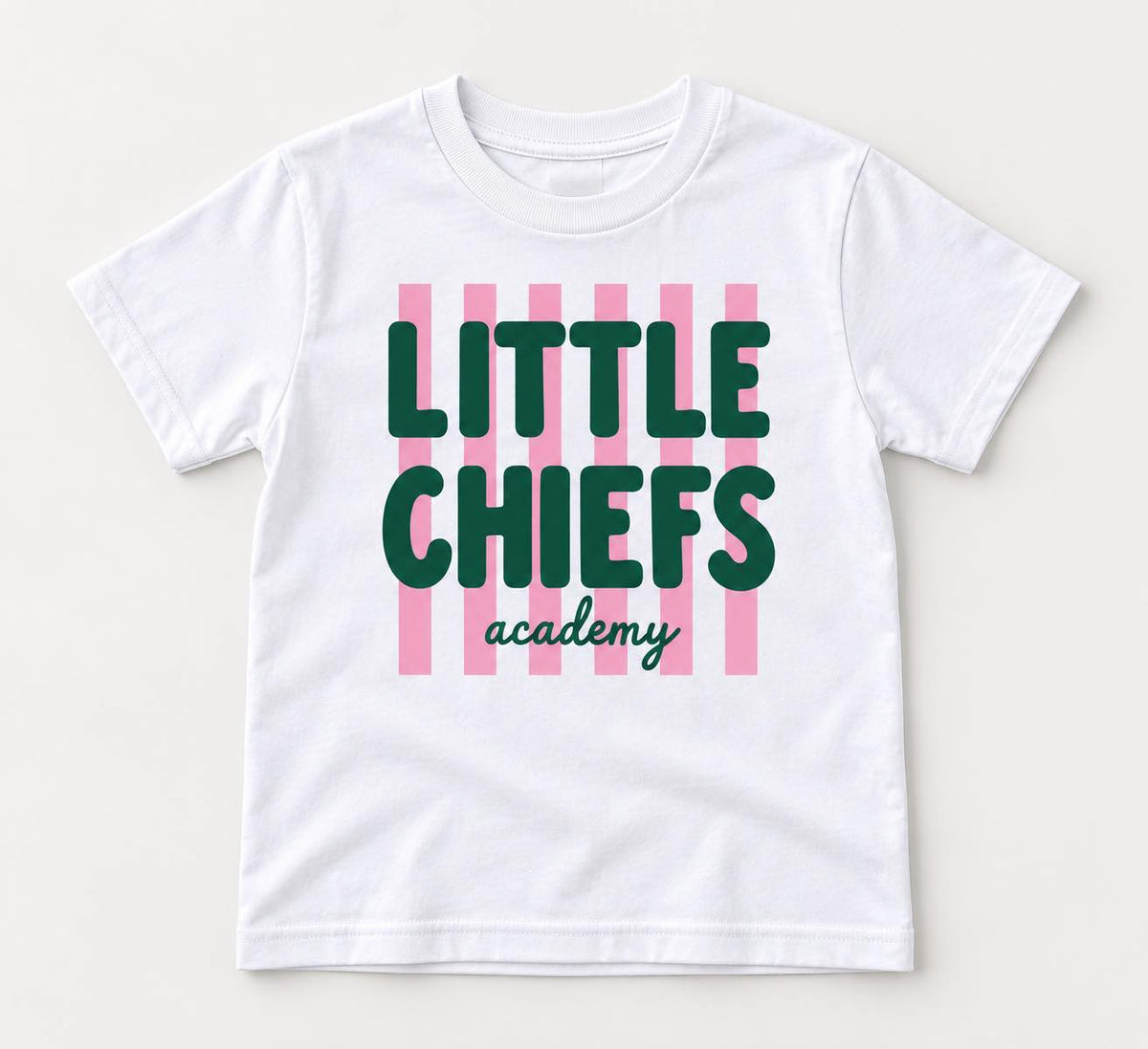 YOUTH Vertical Stripes LCA White Tee - LCA