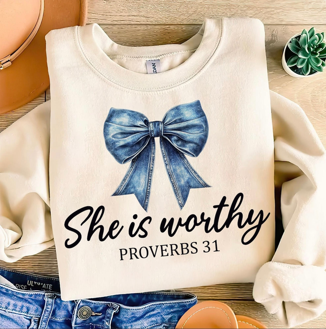 She is worthy