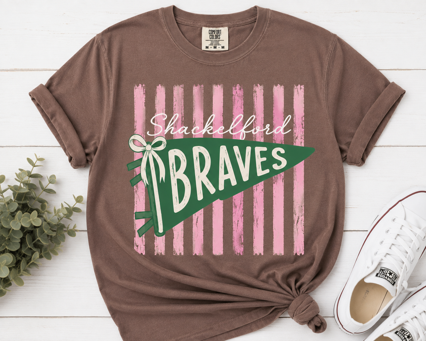 Shackelford Pennant Striped Tee
