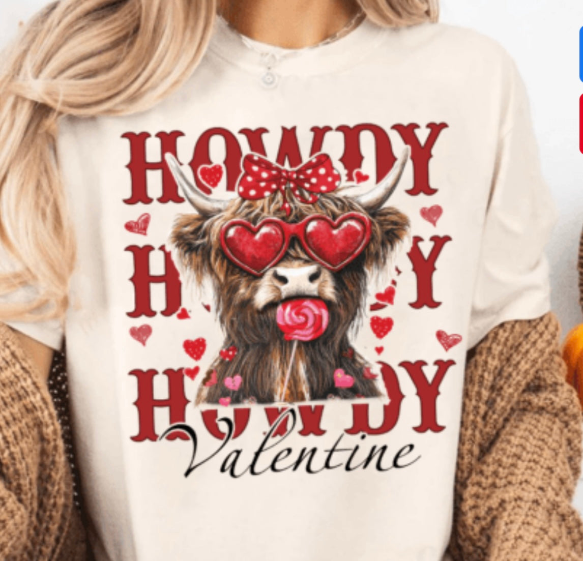 Howdy Cow Valentine