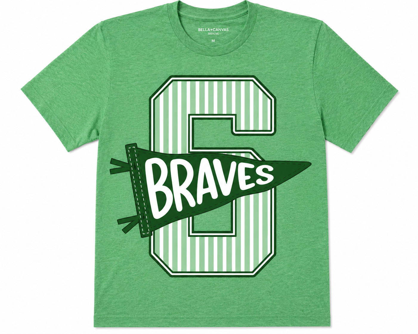 Shakelford Braves Emblem Tee All Sizes
