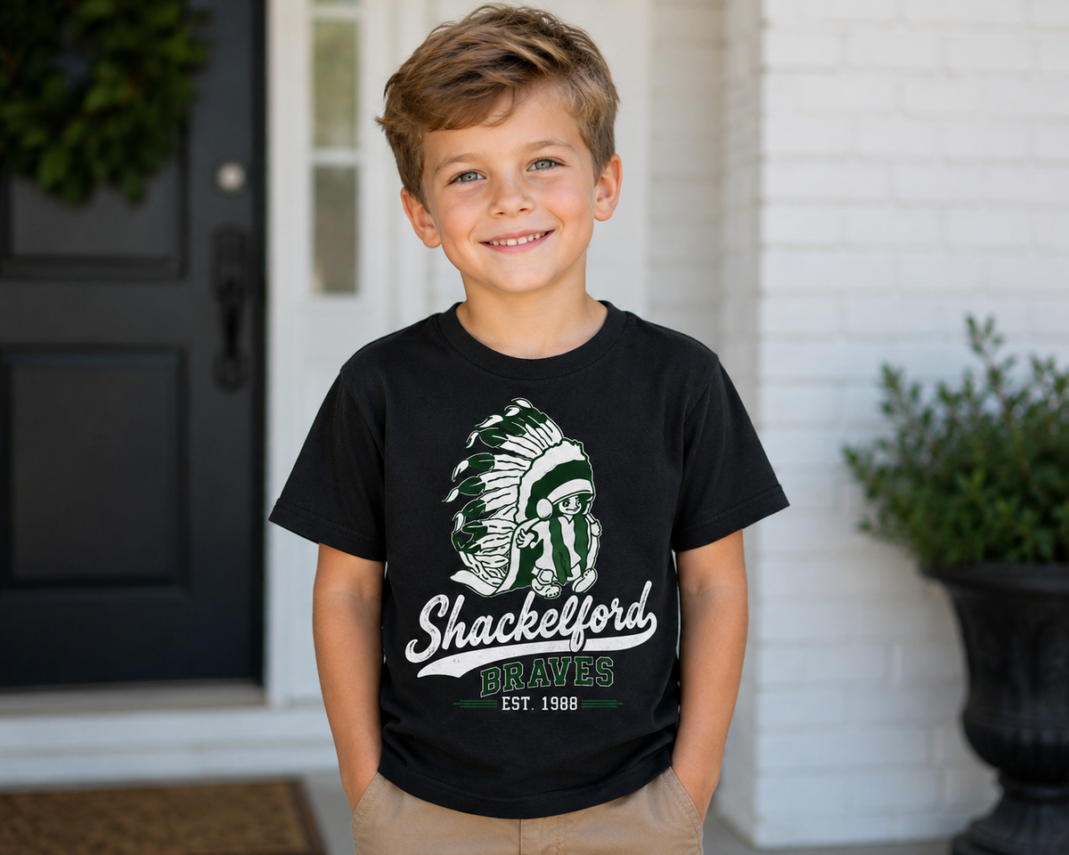 Shackelford Braves Classic Tee All Sizes