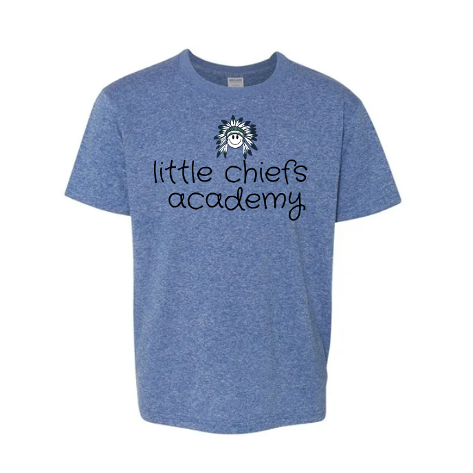 YOUTH Emoji Little Chiefs Blue Tee - LCA