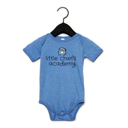 INFANT Emoji Little Chiefs Blue Onesie - LCA