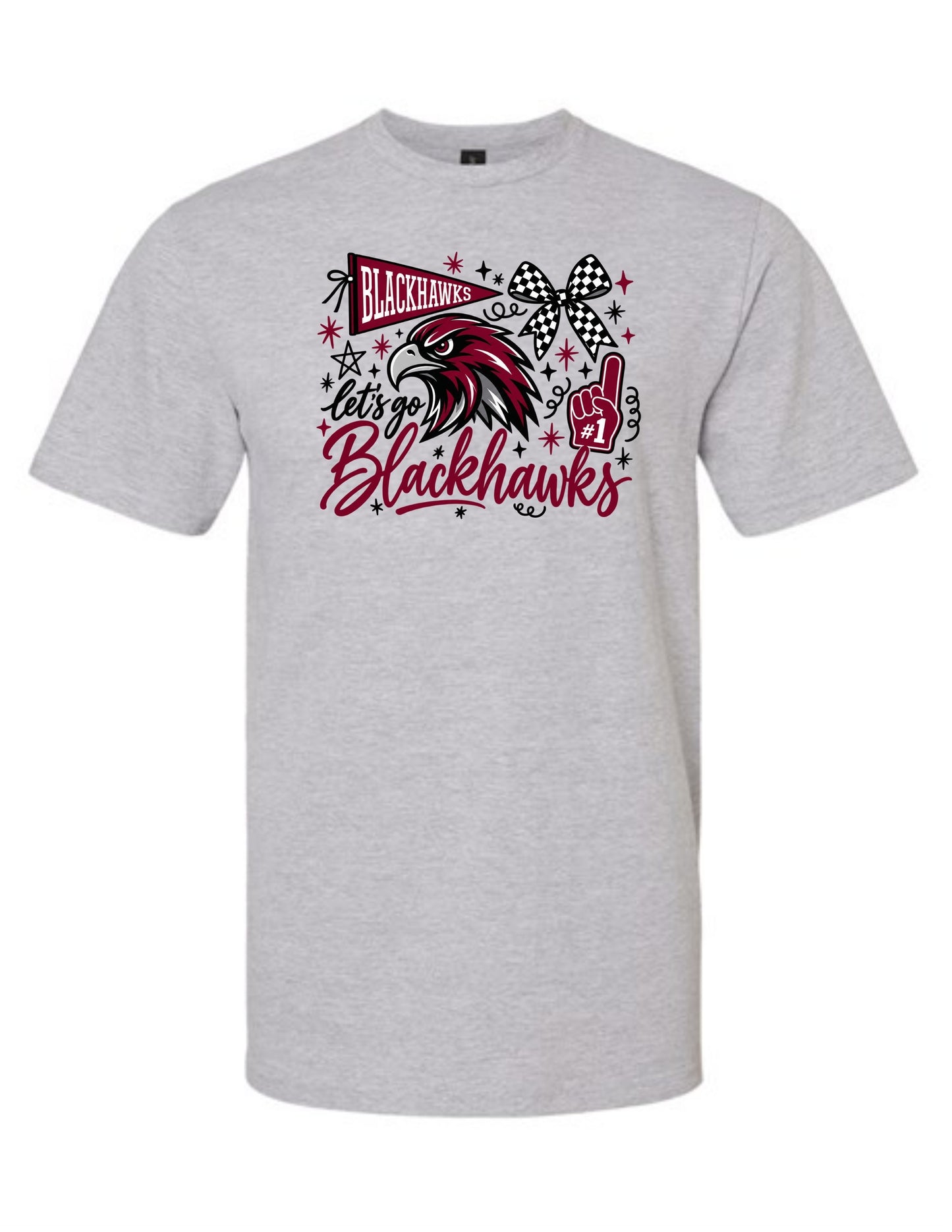 Red Oak Middle School Collage Shirt - RO
