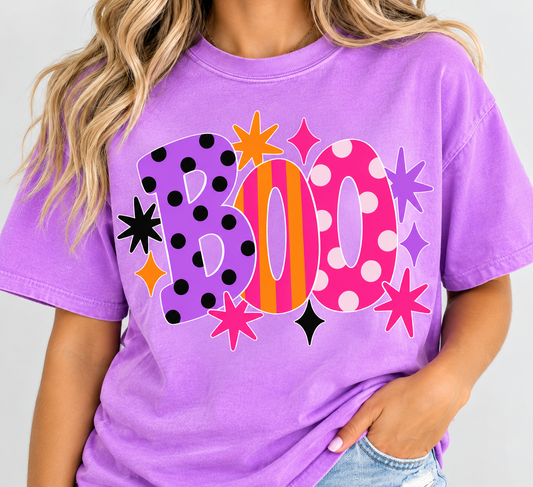Boo on Neon Violet