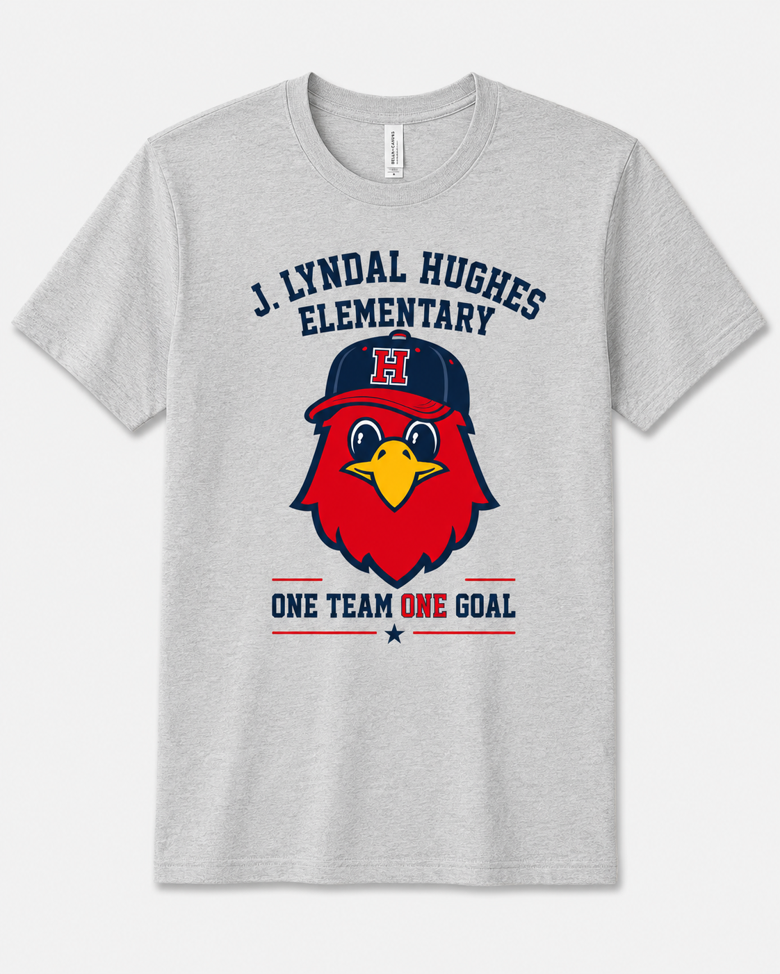 Hughes Hawks  Tee --All Sizes.  -HH