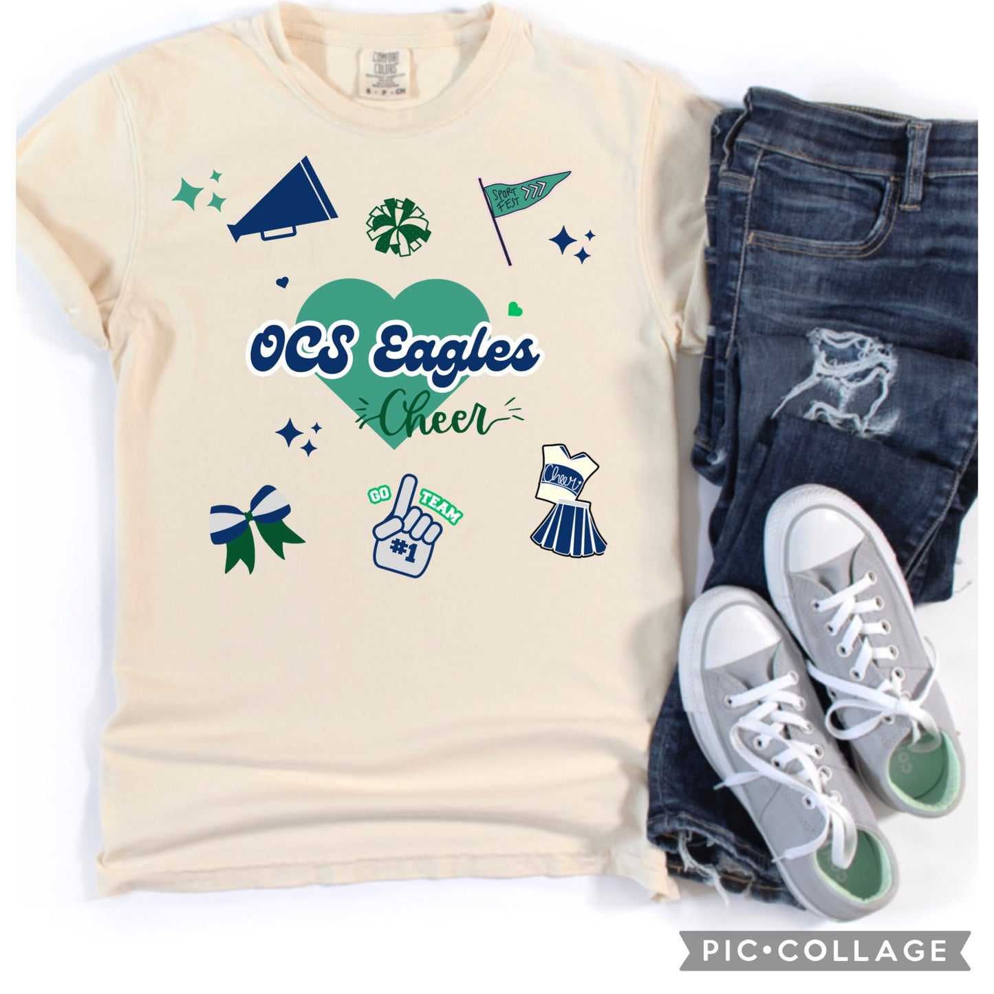 Any School Cheer Tee