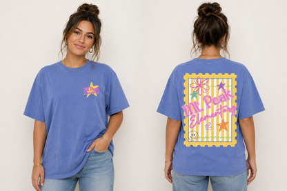 Mt. Peak Whimsy Stripe Tee All Sizes