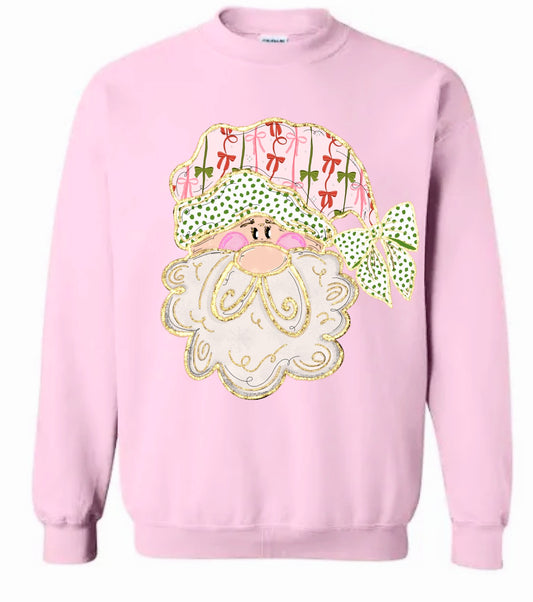 Pastel Santa