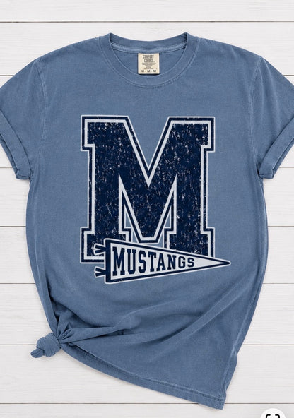 Mustangs Big M Tee