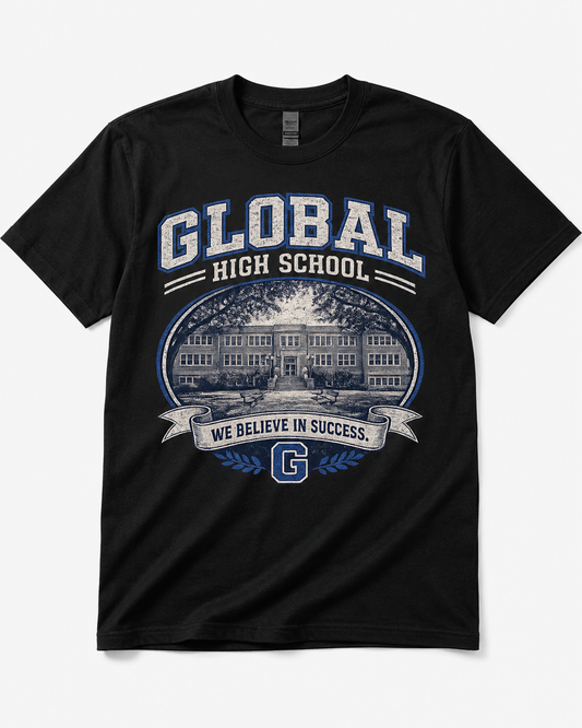 Global Vintage building Tee GH