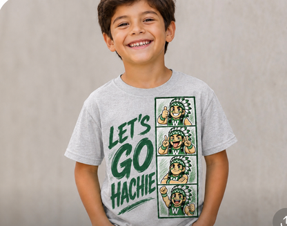 Let's Go Hachie Youth Tee
