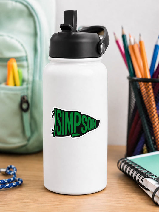 Simpson Water Bottle Sticker- SE