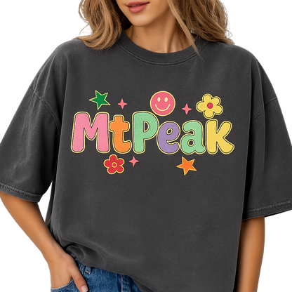 Mt. Peak Smiley Tee All Sizes