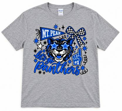 Mt. Peak Panther Collage Tee All Sizes