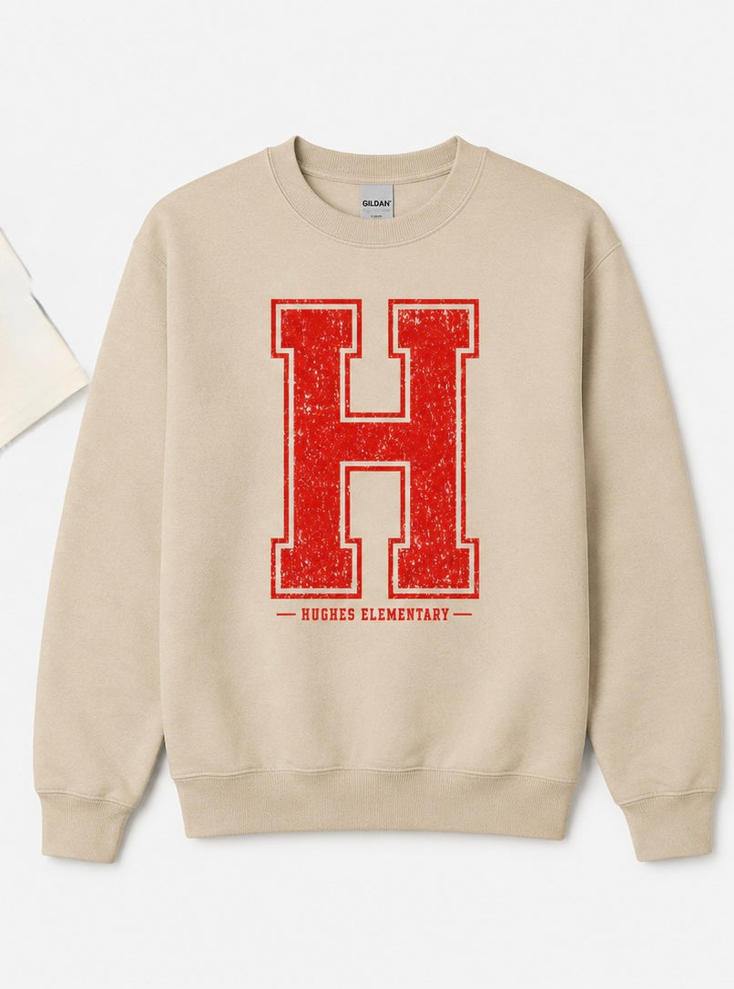 Hughes Large H Tee --All Sizes.  -HH