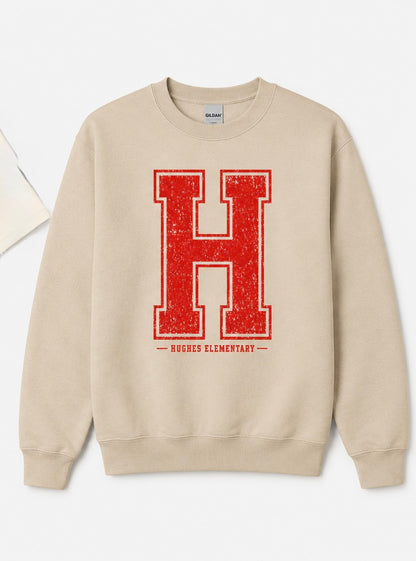 Hughes Large H Tee --All Sizes.  -HH