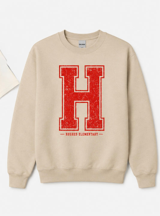 Hughes Large H Tee --All Sizes.  -HH