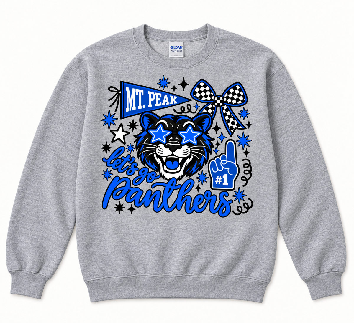 Mt. Peak Panther Collage Long Sleeve (Copy)