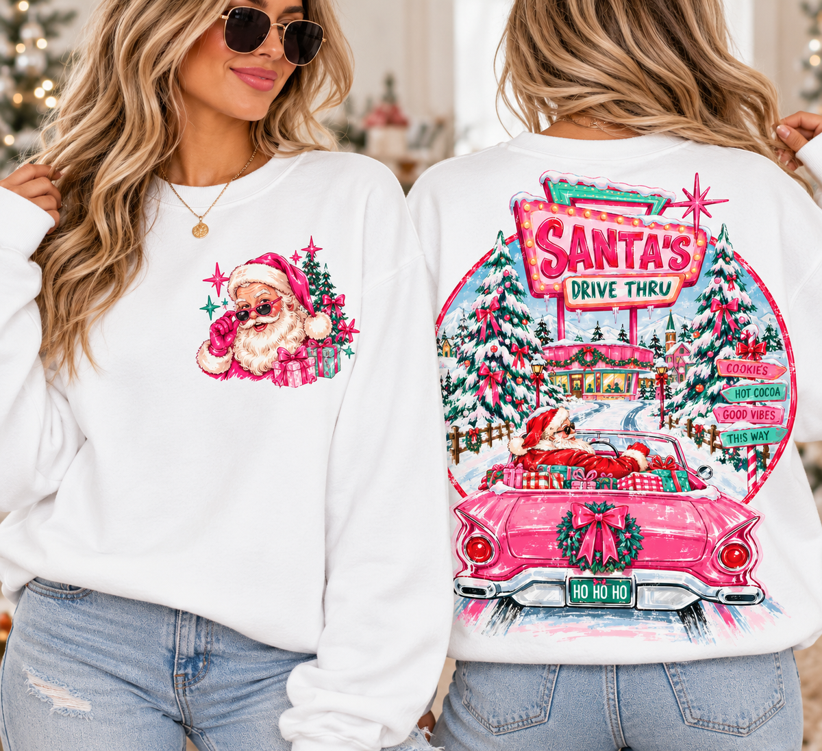 Retro Santa