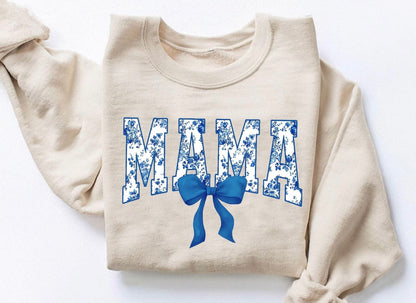 Mama with bow