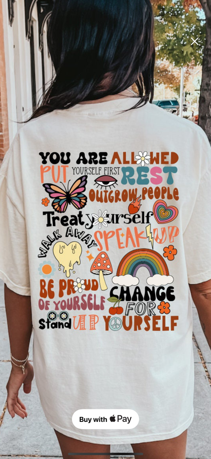 You are allowed to