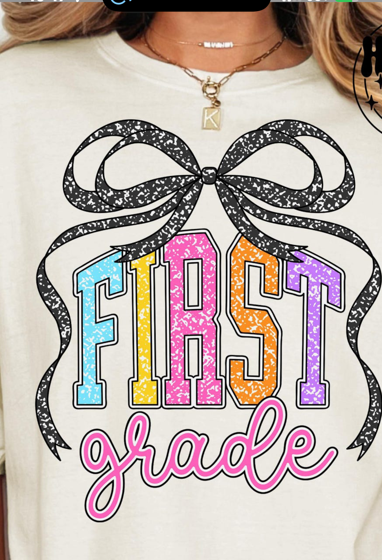 Composition Ribbon Grade Level Tee