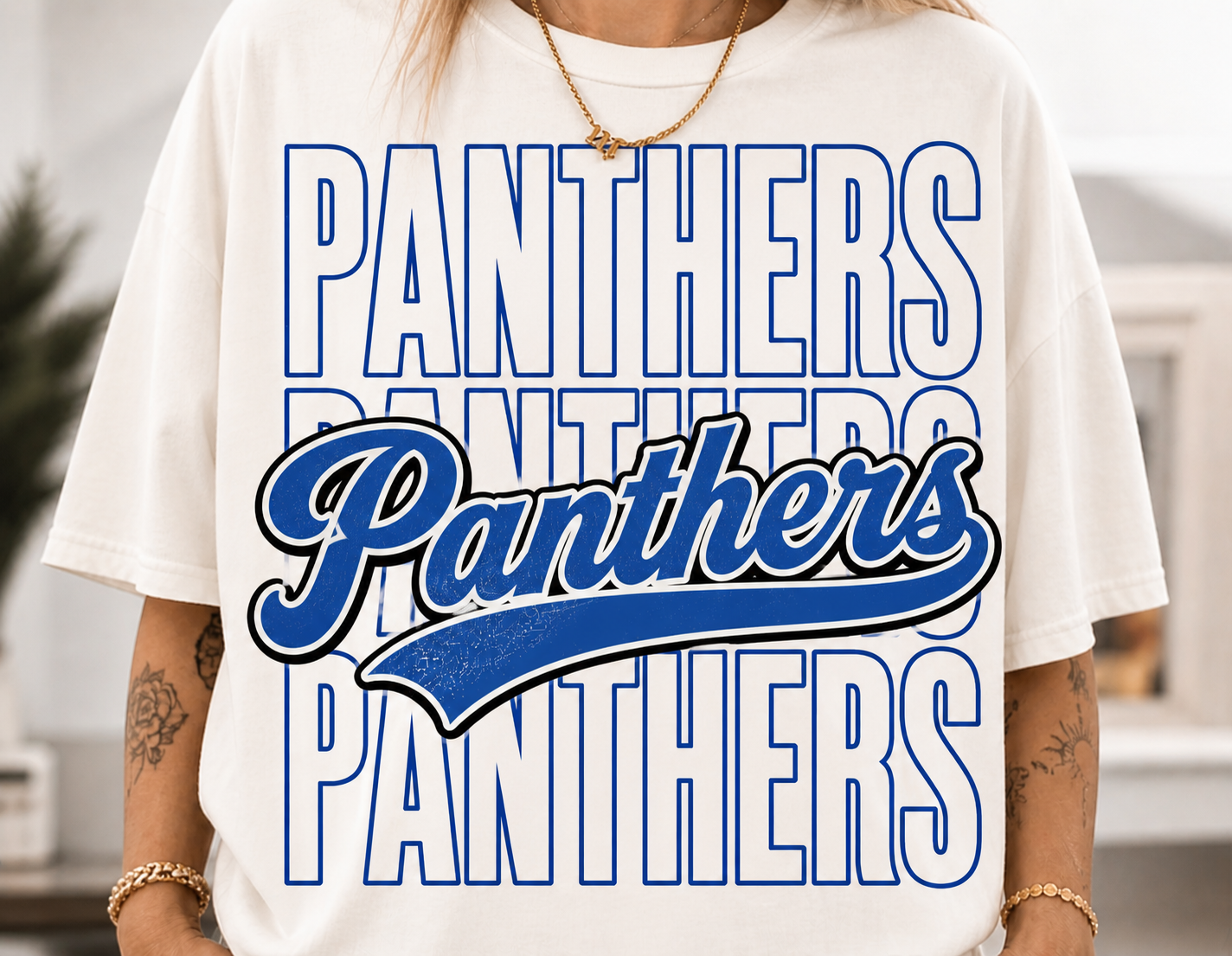 Any mascot repeat tee