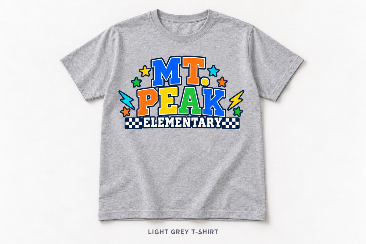 Mt. Peak Bright Tee All Sizes