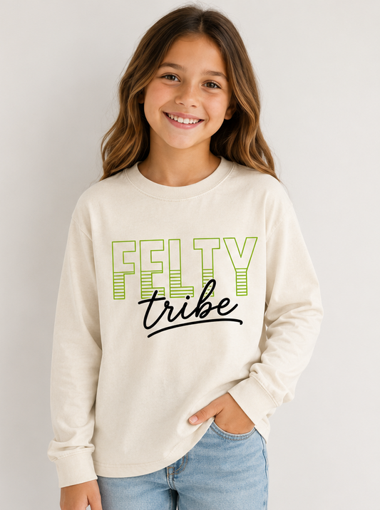 YOUTH Felty Tribe Stripe  Tee - FE