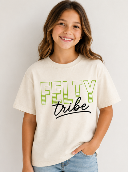 YOUTH Felty Tribe Stripe  Tee - FE