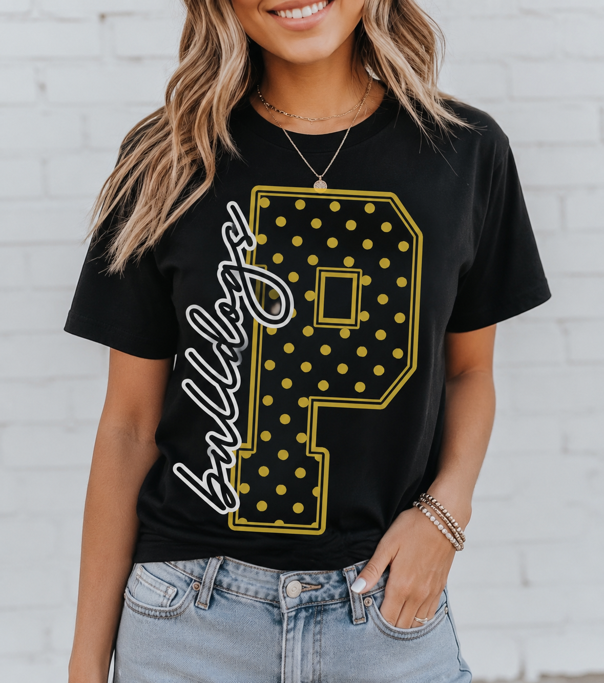 Any School Large Dot letter