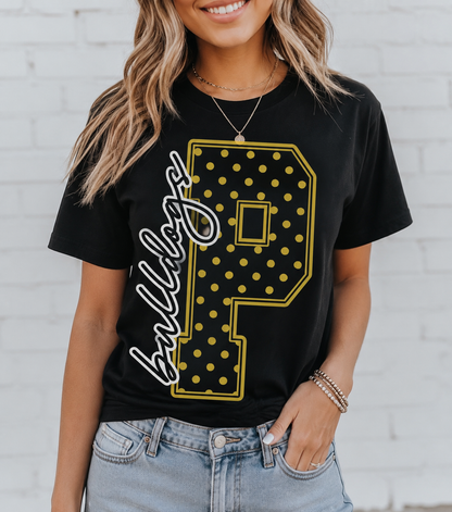 Any School Large Dot letter