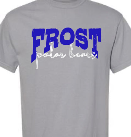 Any School Distressed Mascot Tee