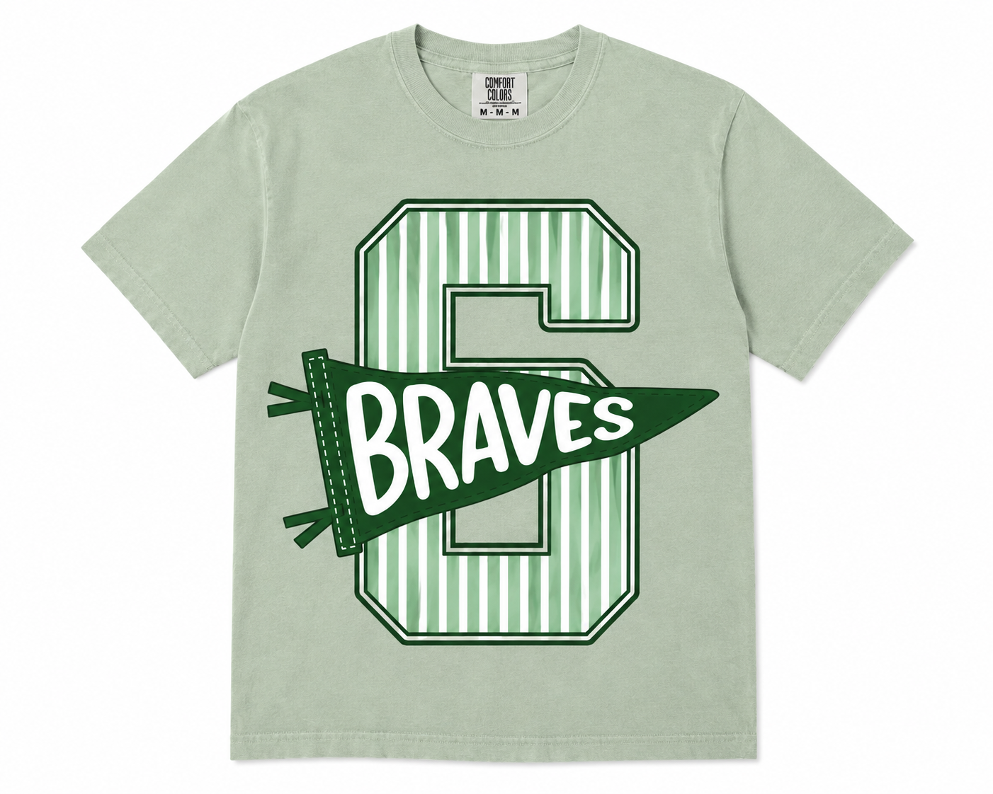 Shakelford Braves Emblem Tee All Sizes