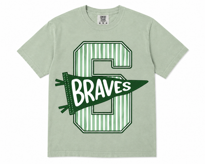 Shakelford Braves Emblem Tee All Sizes