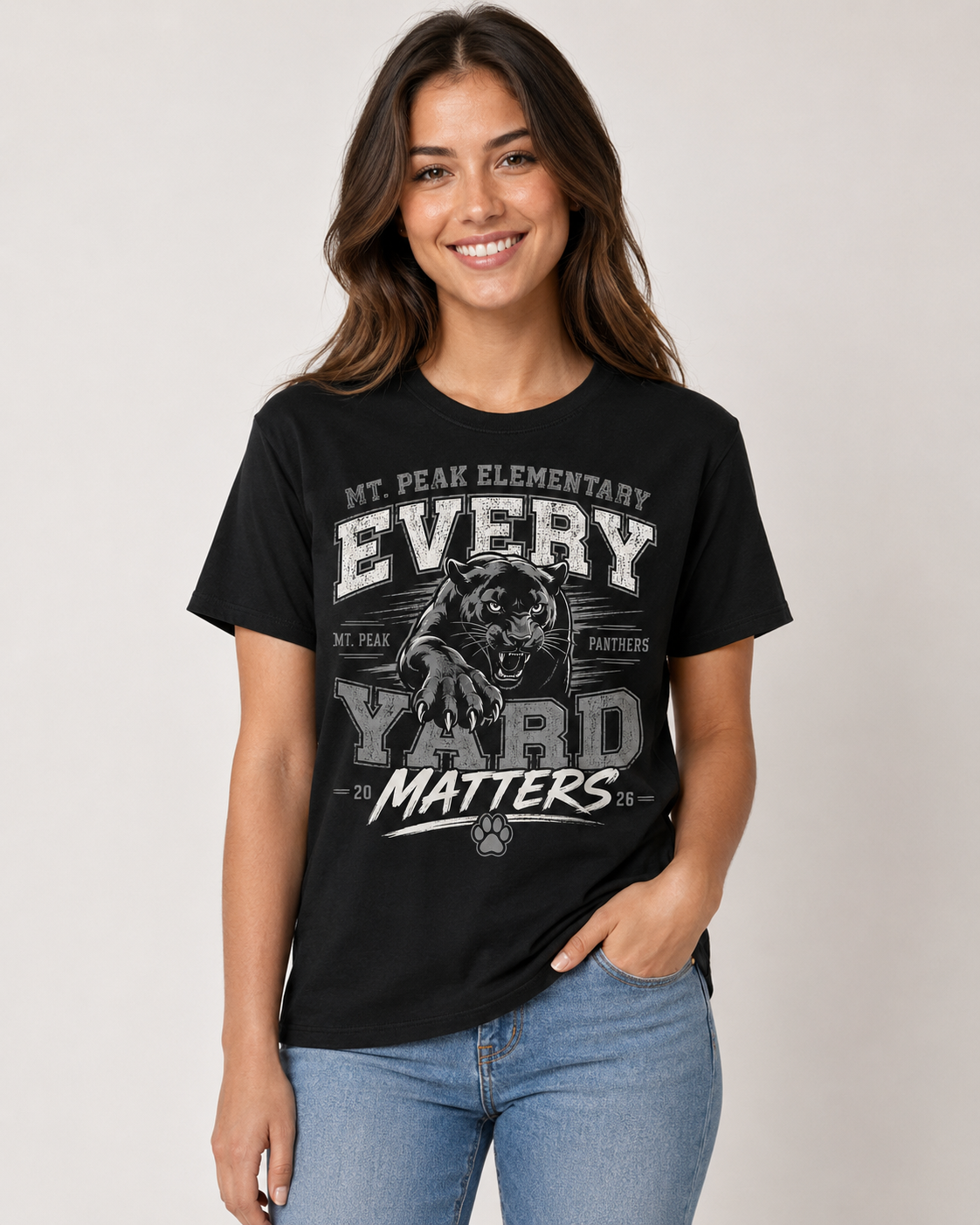 Mt. Peak Every Yard Matters Tee All Sizes