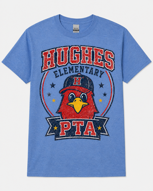 Hughes PTA Tee --Adult.  -HH