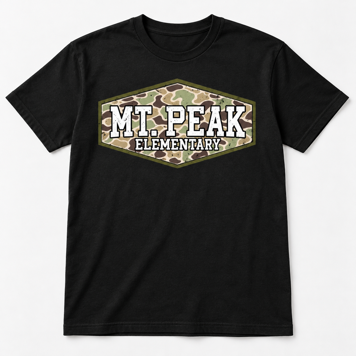 Mt. Peak Camo Tee All Sizes