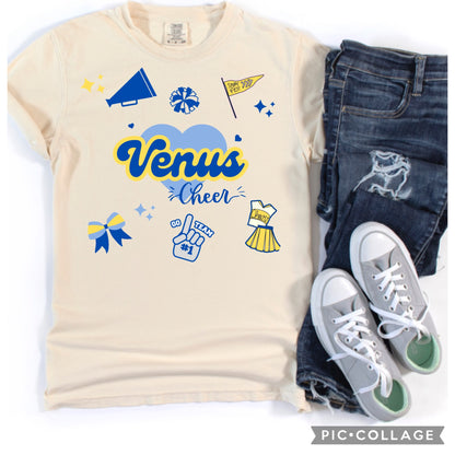 Any School Cheer Tee