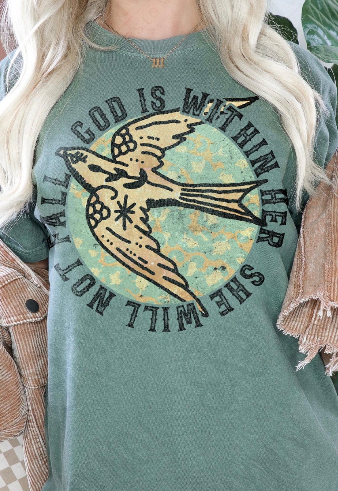 God Is Within Her Tee