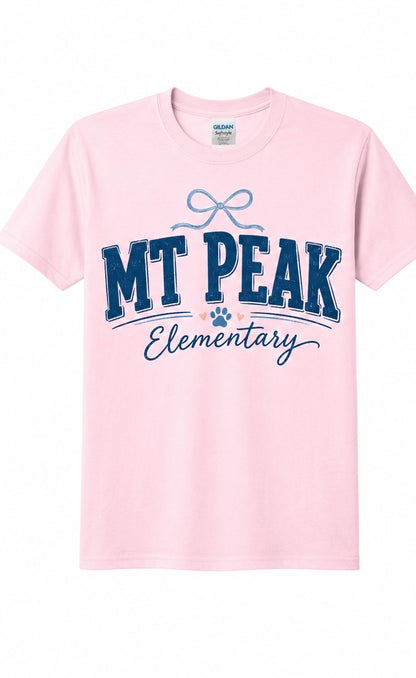 Mt. Peak Bow Tee All Sizes