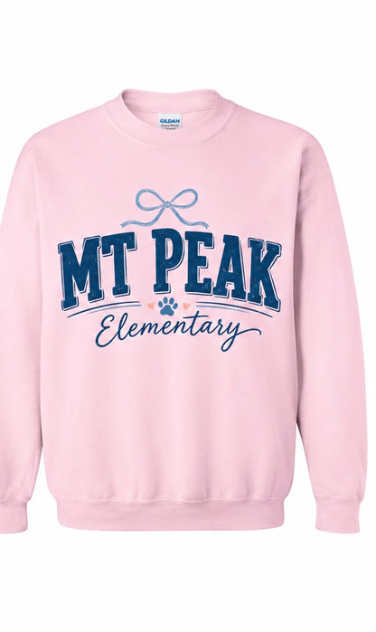 Mt. Peak Bow Sweatshirt All Sizes