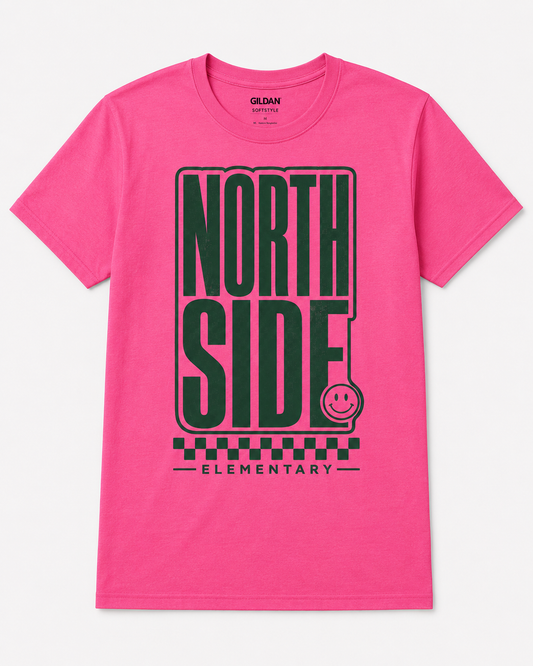 Northside Happy Check Tee All Sizes