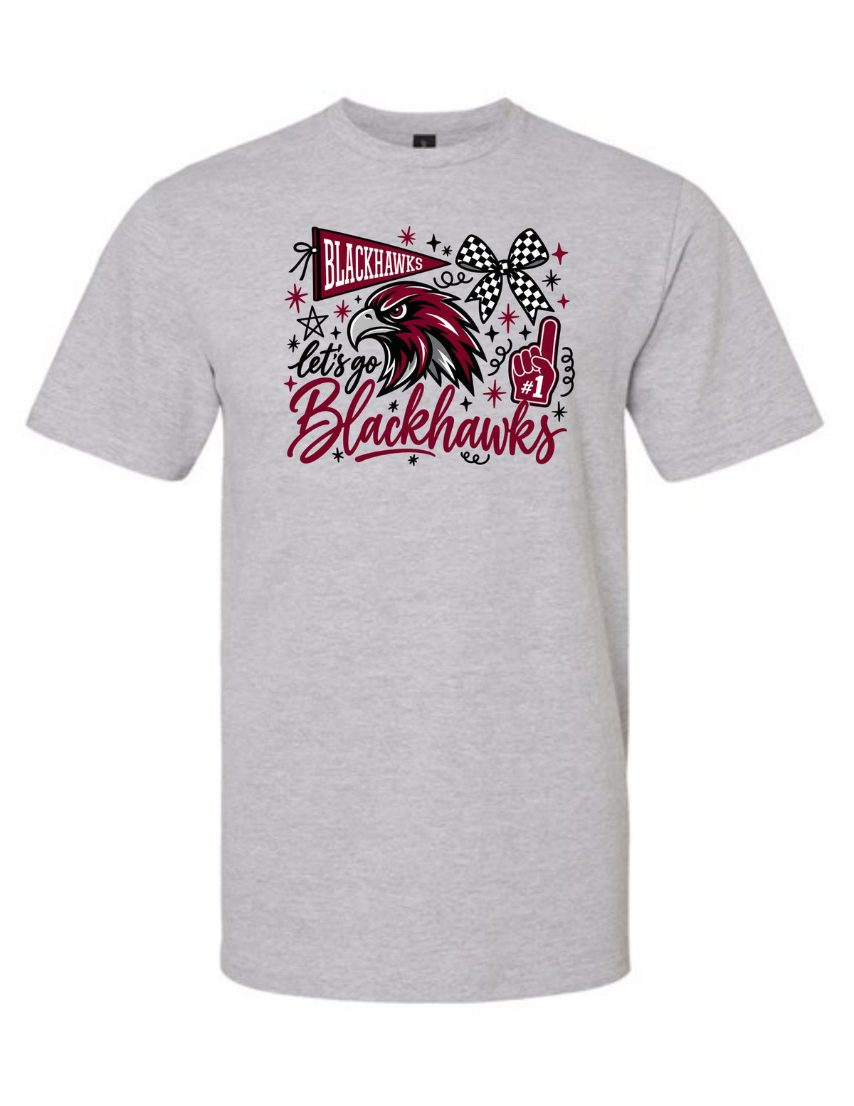 Red Oak Middle School Collage Shirt - RO