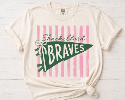 Shackelford Pennant Striped Tee