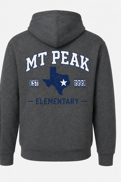 Mt. Peak Double Emblem Hoodie All Sizes