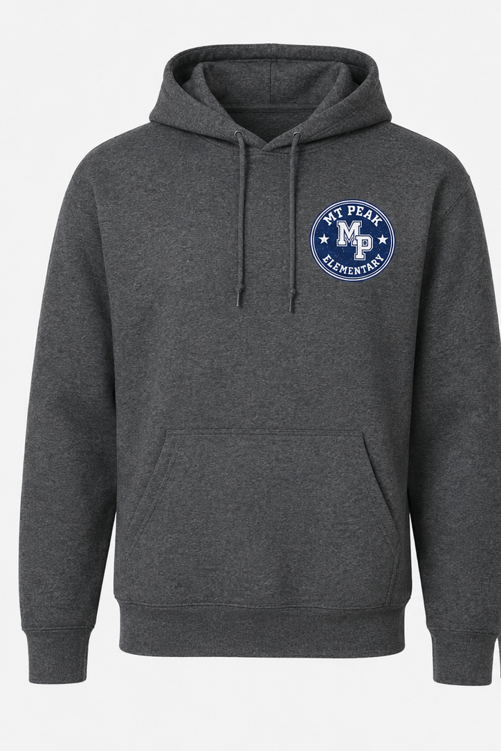 Mt. Peak Double Emblem Hoodie All Sizes
