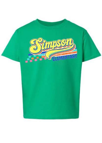YOUTH Simpson Elementary Throwback Tee SE
